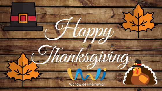 What is Worldwide Internships thankful for?